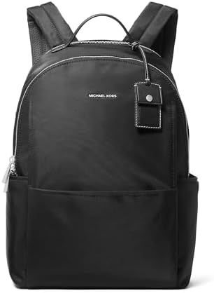 Amazon.com: Michael Kors Men's Edison Dome Backpack, Black, One